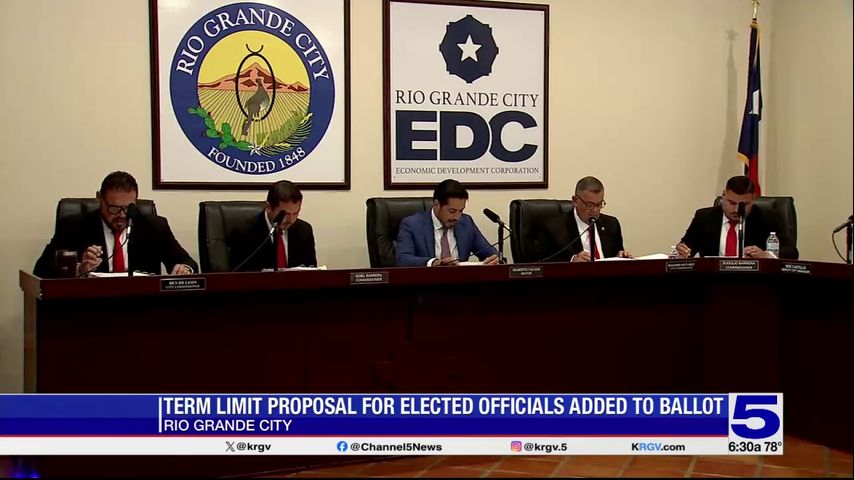 Rio Grande City adds term limit proposal to November ballot