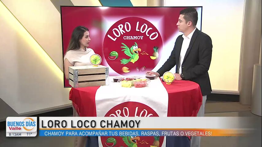 'Loro Loco Chamoy' presenta la especialidad de sus bebidas