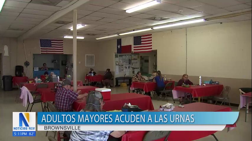 Centro de votación para adultos mayores ayudó a sus residentes a ejercer su voto