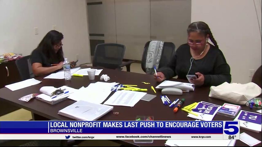 Brownsville nonprofit makes last push to encourage residents to vote