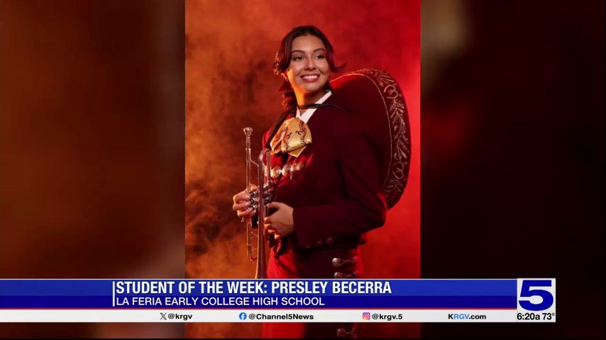 Student of the Week: La Feria Early College High School's Presley Becerra