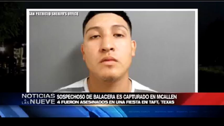 Sospechoso de Balacera es Capturado en McAllen