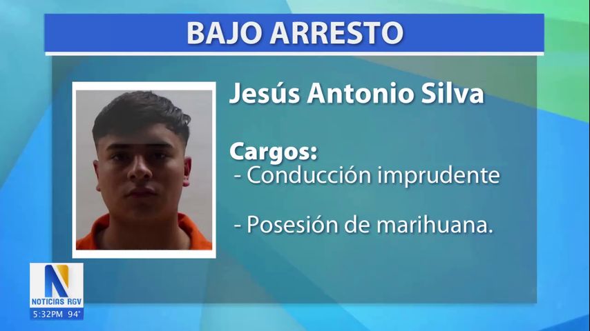 Sheriff del condado Cameron arresta a joven por conducción temeraria y posesión de marihuana