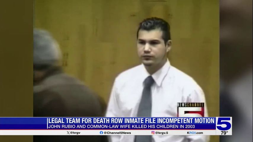 Brownsville death row inmate John Allen Rubio's legal team file ...