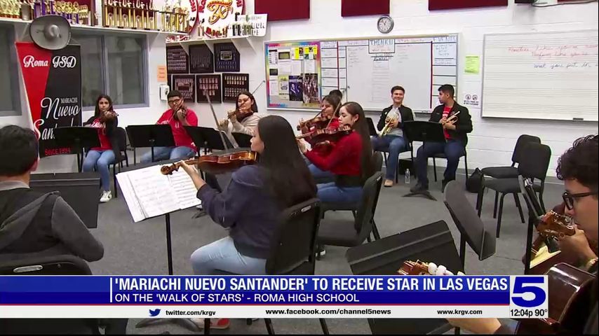 Roma High School mariachi to receive star in Las Vegas