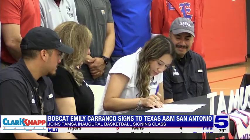 Edinburg's Emily Carranco signs for Texas A&M San Antonio Basketball