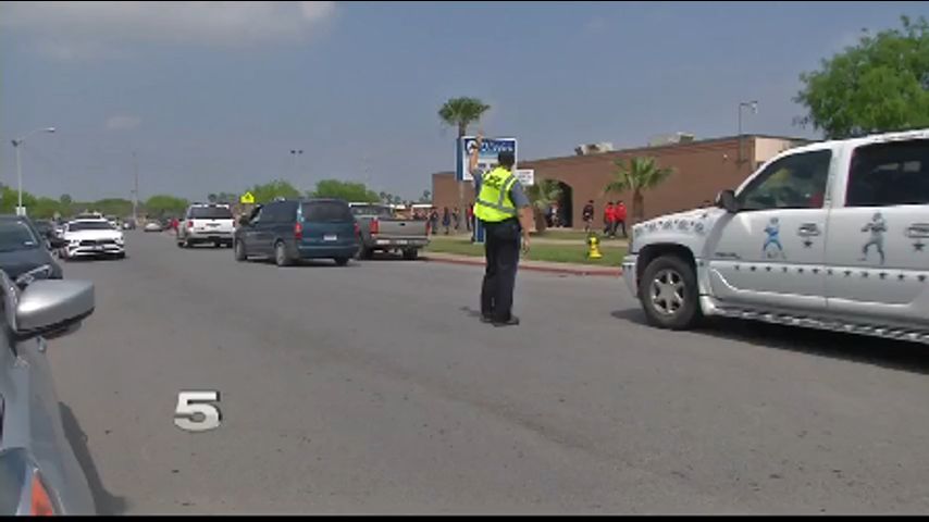 Student Almost Hit by Driver Outside Brownsville Middle School