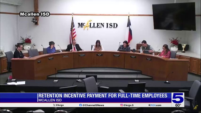 McAllen ISD approves retention payment for full-time employees