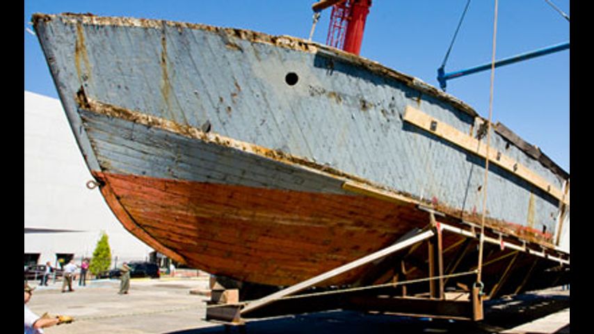WW2 Museum's patrol torpedo boat nearly restored; rides on ...