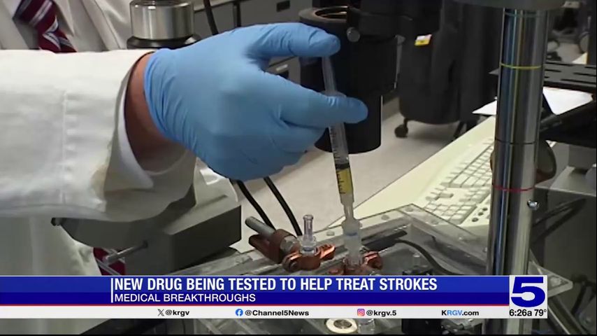 Medical Breakthrough: New drug being tested to help treat strokes