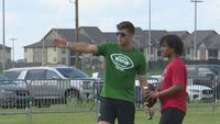 LSU quarterback Garrett Nussmeier among many college QBs at the 29th annual Manning Passing Academy