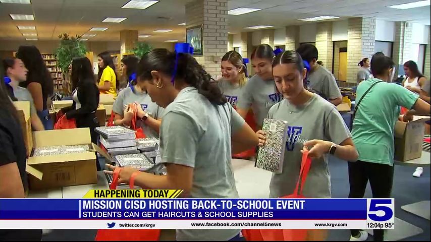 Mission CISD back-to-school event to offer free haircuts, physicals and more