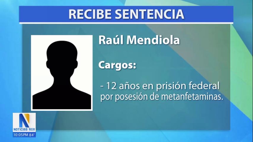 Hombre de McAllen sentenciado por intento de distribuir metanfetamina