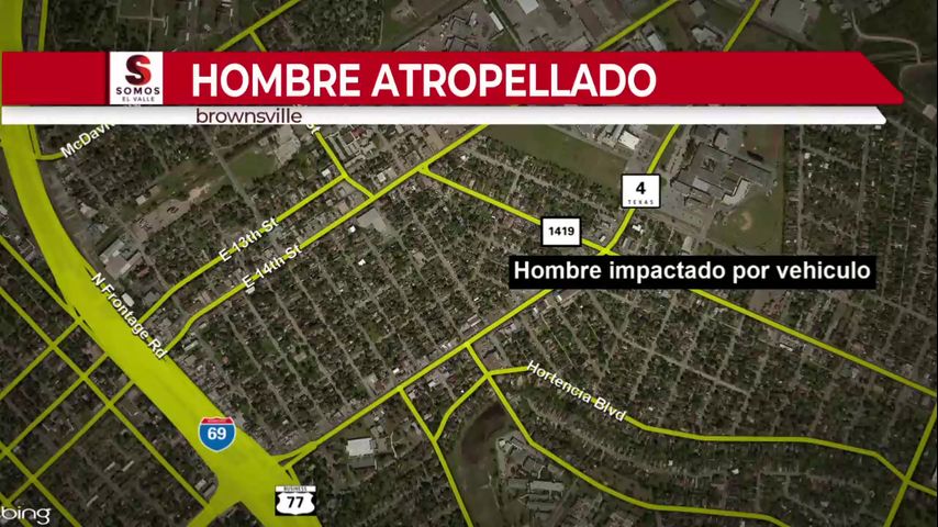 Identifican hombre que murió atropellado en Brownsville