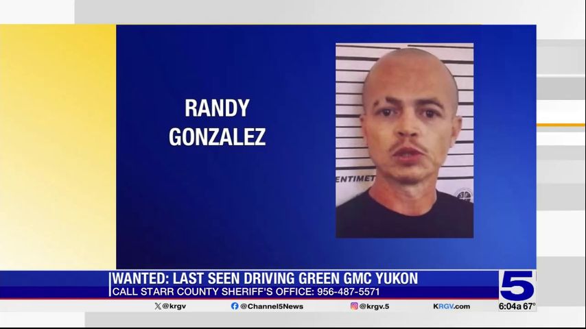 SCSO: Man wanted for threatening family members with a knife in Starr County