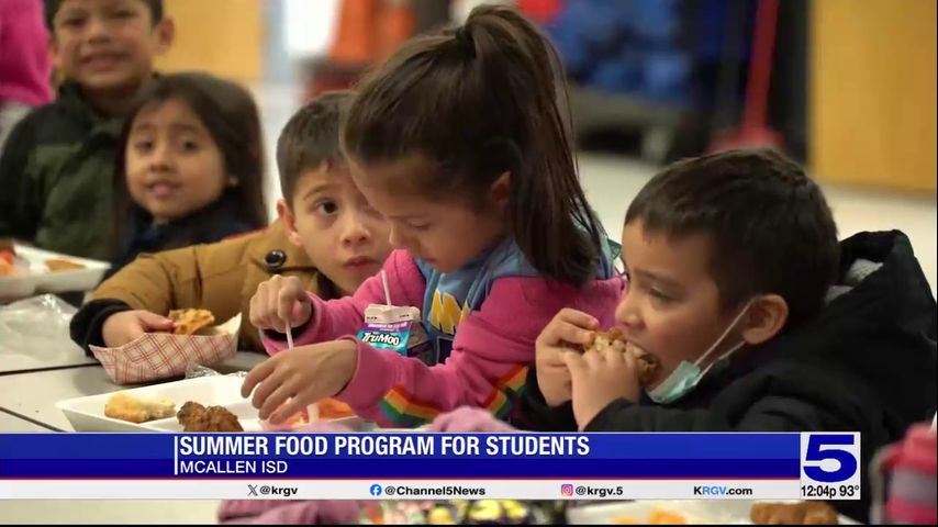 McAllen ISD brings back summer meal program