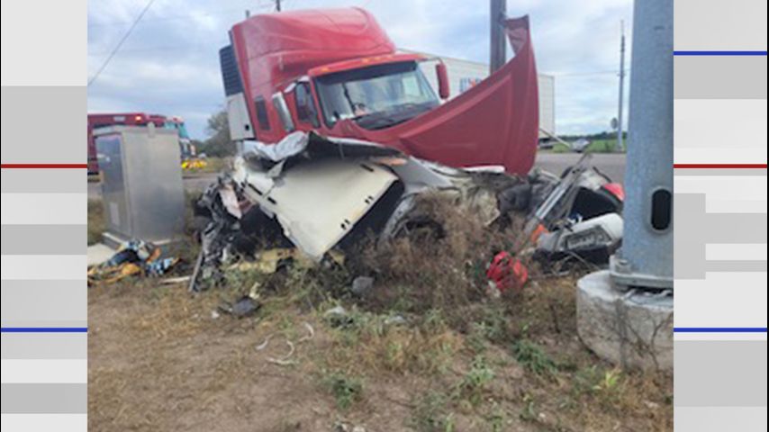 DPS: McAllen man killed in semitrailer crash near Alamo