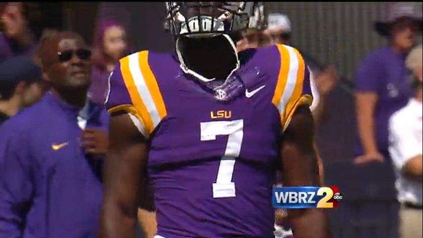 Leonard Fournette proud of auctioned jersey