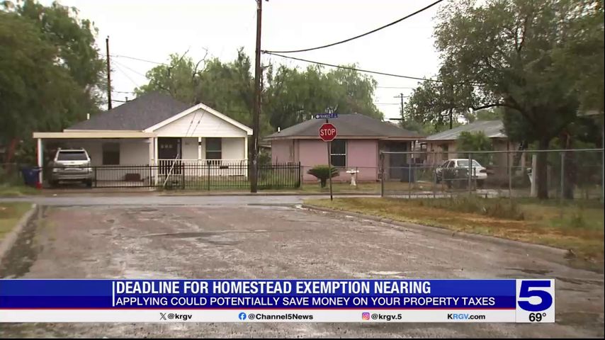 Hidalgo County homestead exemption deadline approaching, could lower property taxes