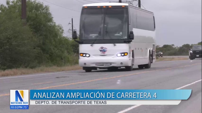Departamento de transporte de Texas analiza ampliar carretera 4