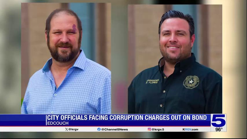 Edcouch officials accused in public corruption scheme out on bond