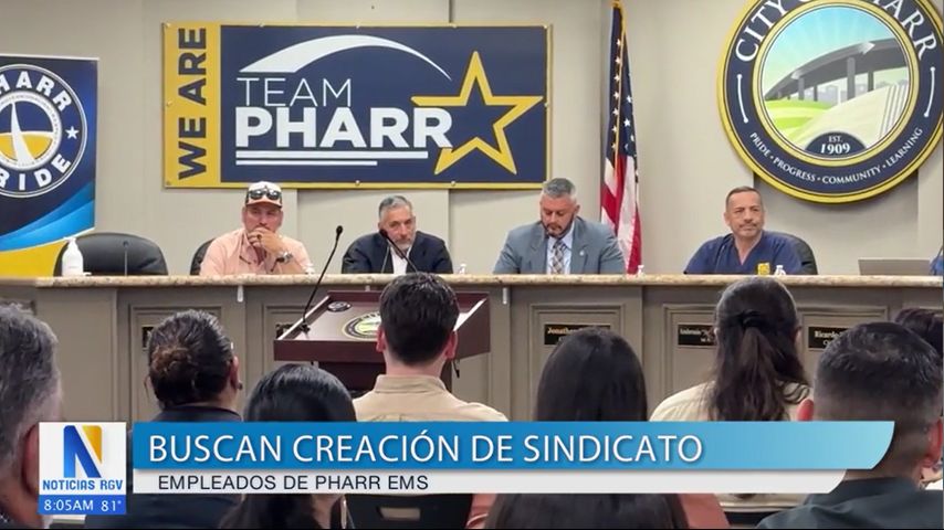 Empleados de EMS en Pharr solicitan crear un sindicato