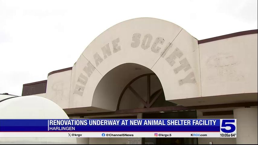 City of Harlingen renovating former animal shelter as new facility