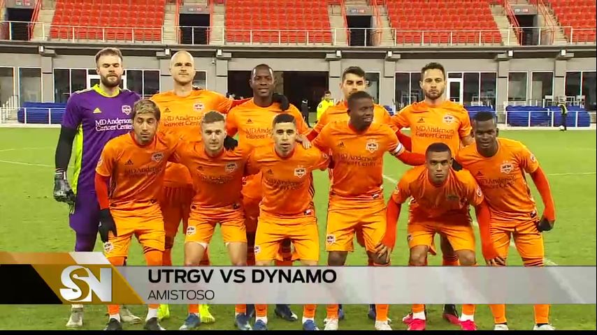 Houston Dynamo Vence 3-0 a UTRGV en Amistoso