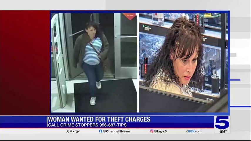 McAllen police search for woman wanted on theft charges