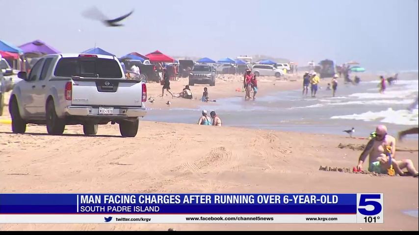 6-year-old boy dies after being run over by vehicle at South Padre Island, driver out on bond and facing intoxication manslaughter charge