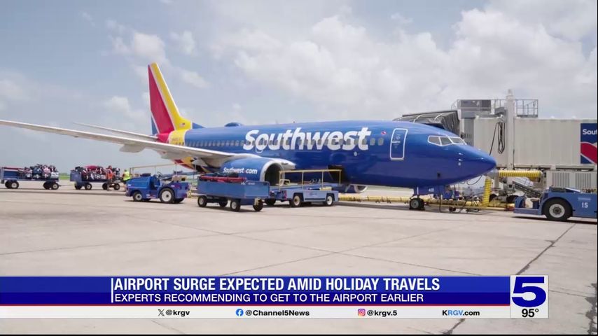 Valley International Airport sees flight surge for the holiday week