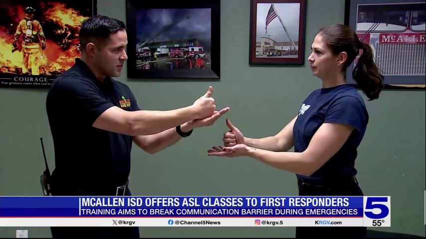 McAllen ISD offers ASL classes to first responders