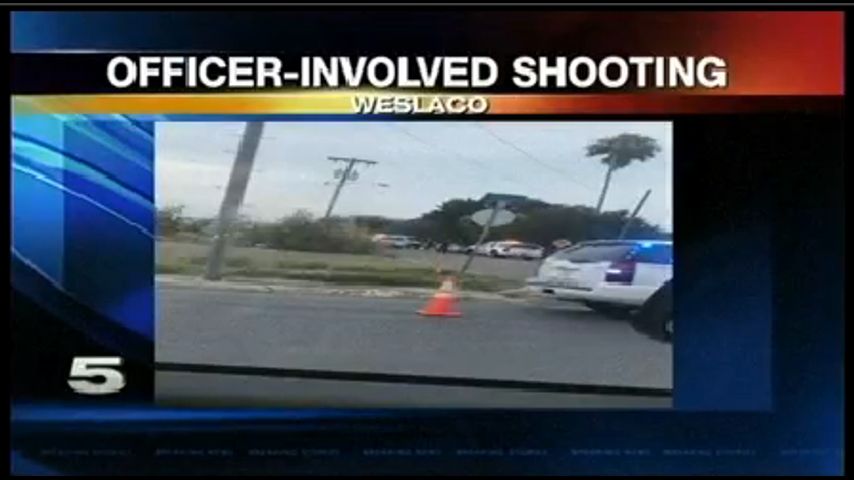 Oficiales Disparan Contra Sospechoso en Weslaco 