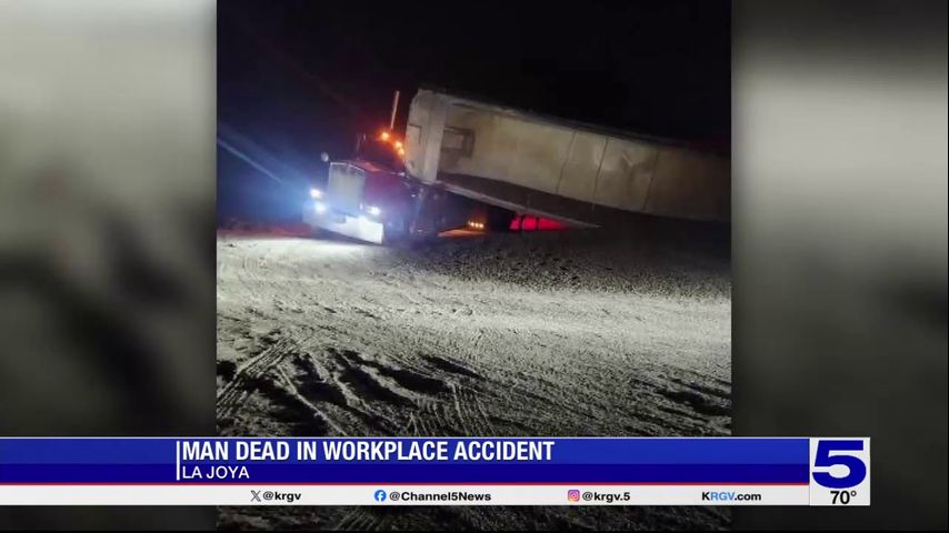 Mission truck driver killed in ‘freak accident’