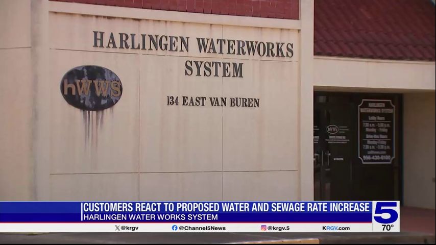 Water rate hikes proposed in Harlingen