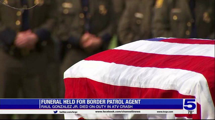 Funeral held for Valley border patrol agent killed in ATV crash