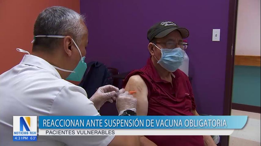 Efectos de la suspensión de la vacuna obligatoria contra el Covid en el Valle