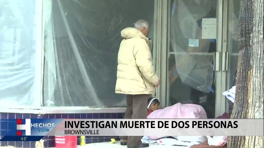 Investigan la muerte de dos personas en Brownsville