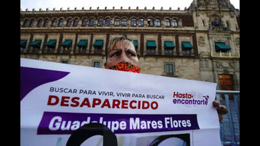 México: Familias de desaparecidos llevan 