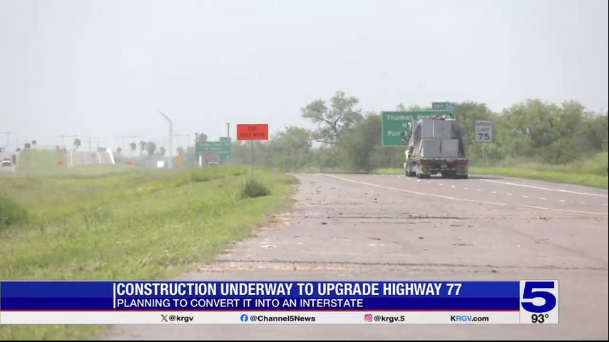 Highway 77 being converted into an interstate through $364 million project