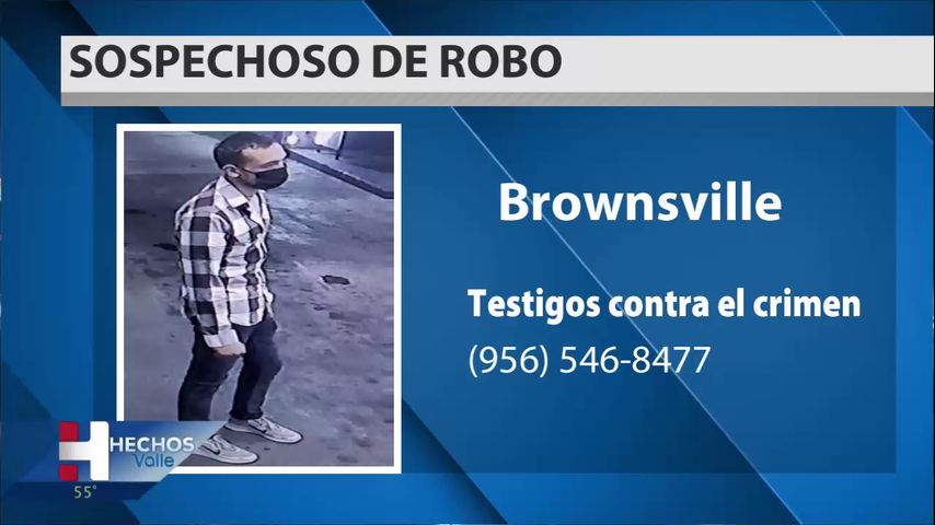 Policía de Brownsvile busca a sospechoso de robo