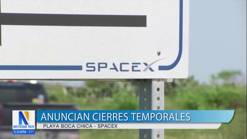 Anuncian cierres temporales en playa Boca Chica por pruebas de SpaceX