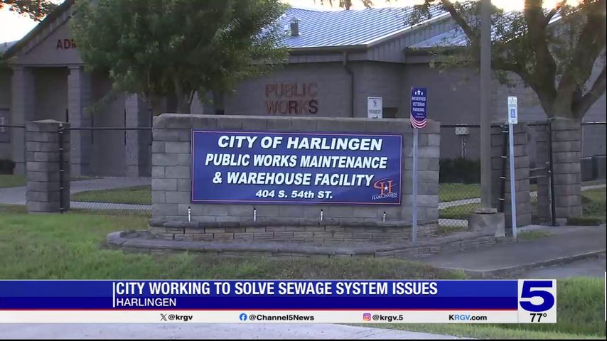 Harlingen sewer system nearly at capacity