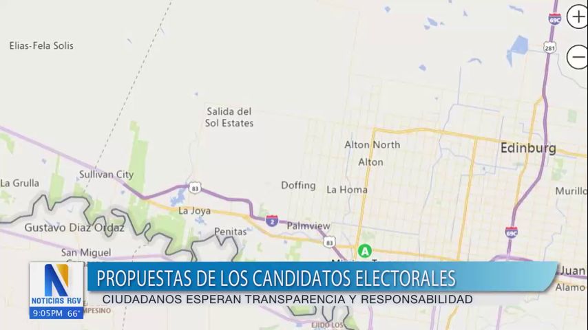 Propuestas de los candidatos del comisionado del precinto tres del condado Hidalgo