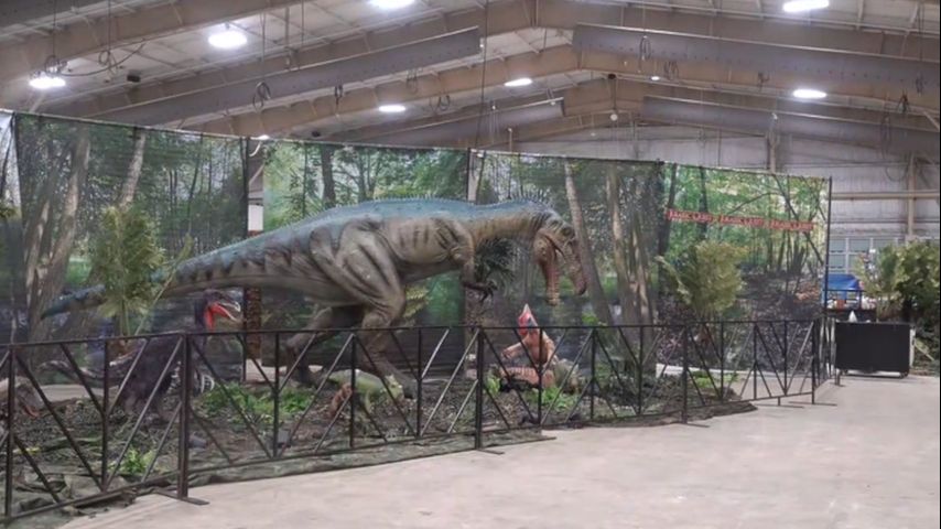 Immersive dinosaur exhibit Jurassic Quest roams Gonzales' Lamar Dixon ...