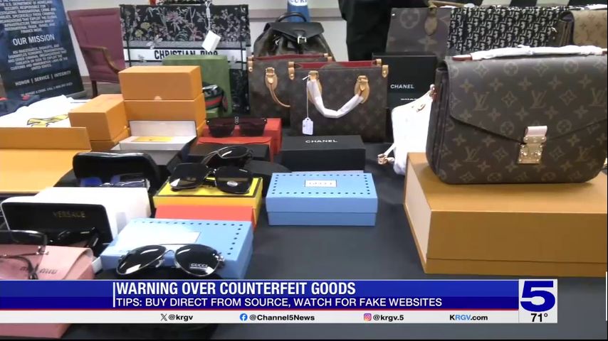 HSI warns holiday shoppers to watch out for counterfeit products