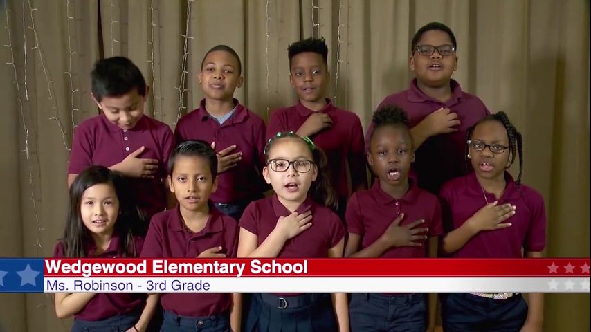 The Pledge of Allegiance: Wedgewood Elementary School - Ms. Robinson ...