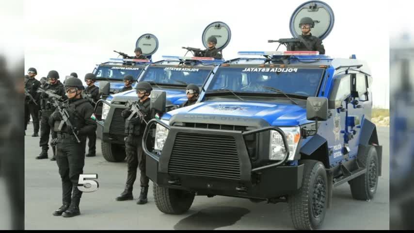 Tamaulipas State Police Obtain Armored Trucks to Combat Organized Crime