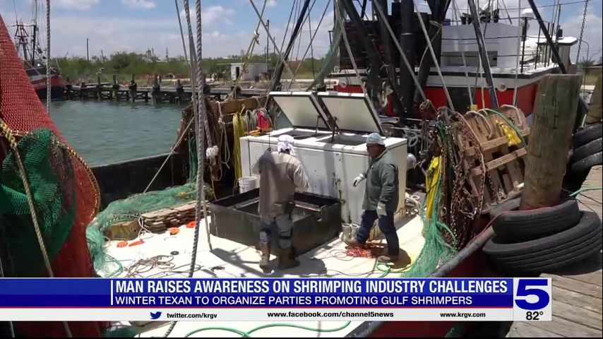 Donna resident aims to raise awareness of shrimping industry challenges