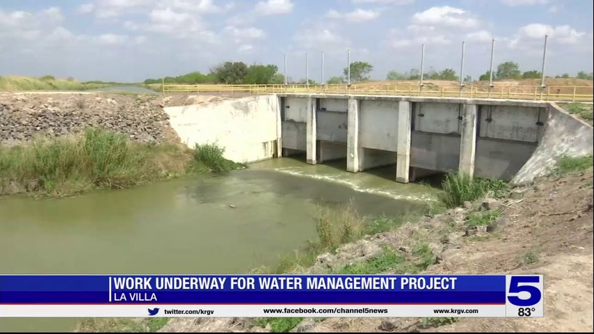 Water management project underway in the Delta region